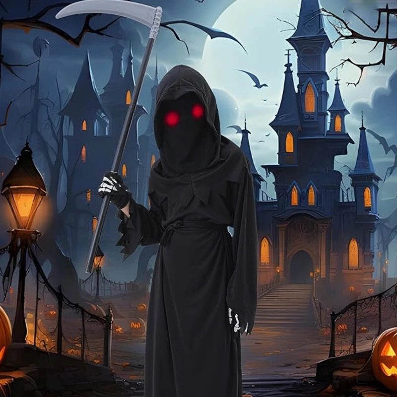 Mikä tekee viikatemiesasusta lapsille täydellisen Halloween-valinnan?
