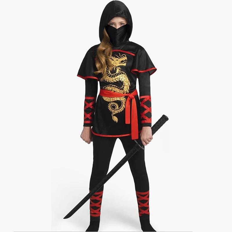 Ninja -puku tytölle